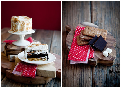 Dessert for Breakfast has the complete S'mores cake 101