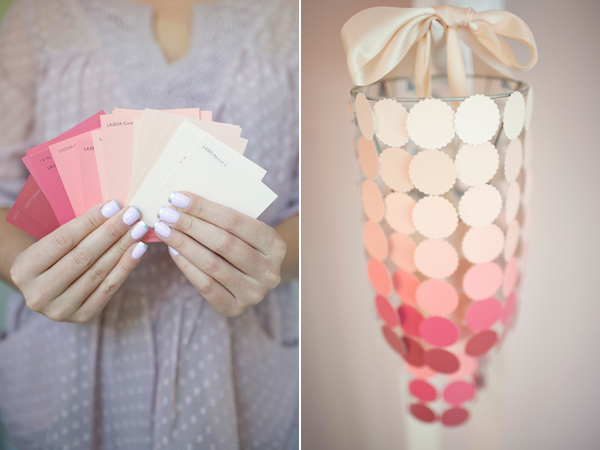 Hey Gorgeous Paint Swatch Chandelier DIY Hey Gorgeous Paint Swatch Chandelier DIY