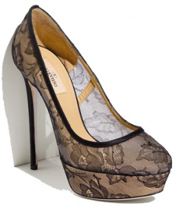 Valentino Lace Pumps