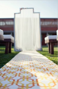 Fall Art Deco Print Aisle Runner Fall Art Deco Print Aisle Runner