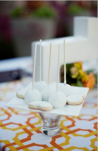 Fall Wedding White Cake Pops Fall Wedding White Cake Pops