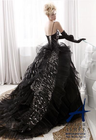 Black Friday Black Couture Wedding Gowns