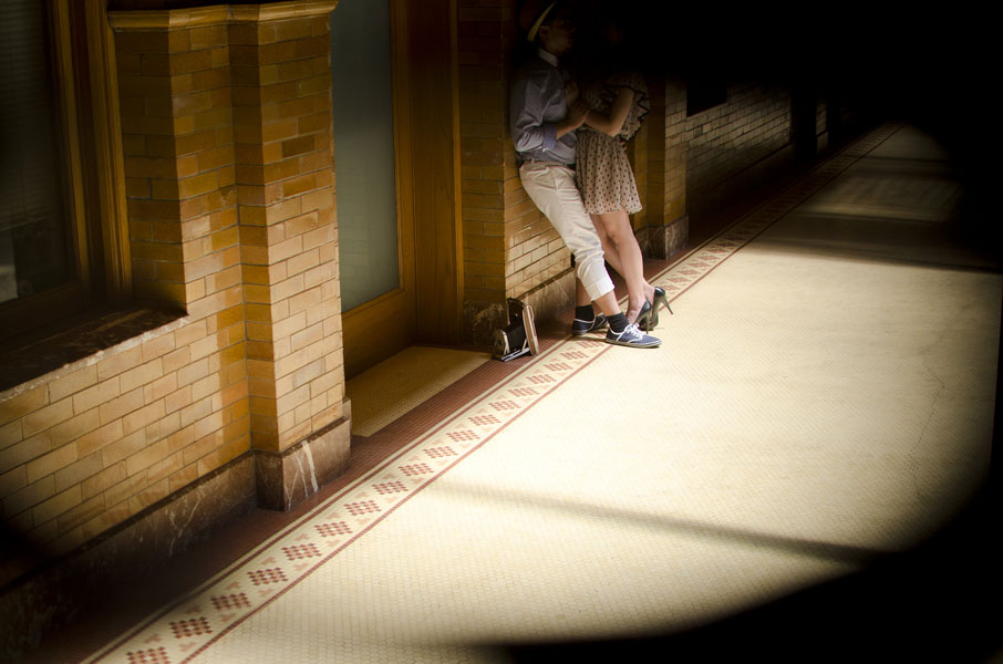 Christine_Mike_Vintage_Proposal_Bradbury_Building_Engagement_Session_The_Big_Affair_25