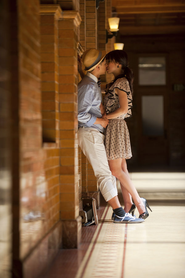Christine_Mike_Vintage_Proposal_Bradbury_Building_Engagement_Session_The_Big_Affair_26