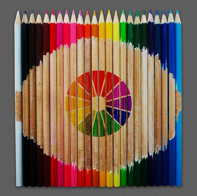 Color Pencil Color Wheel