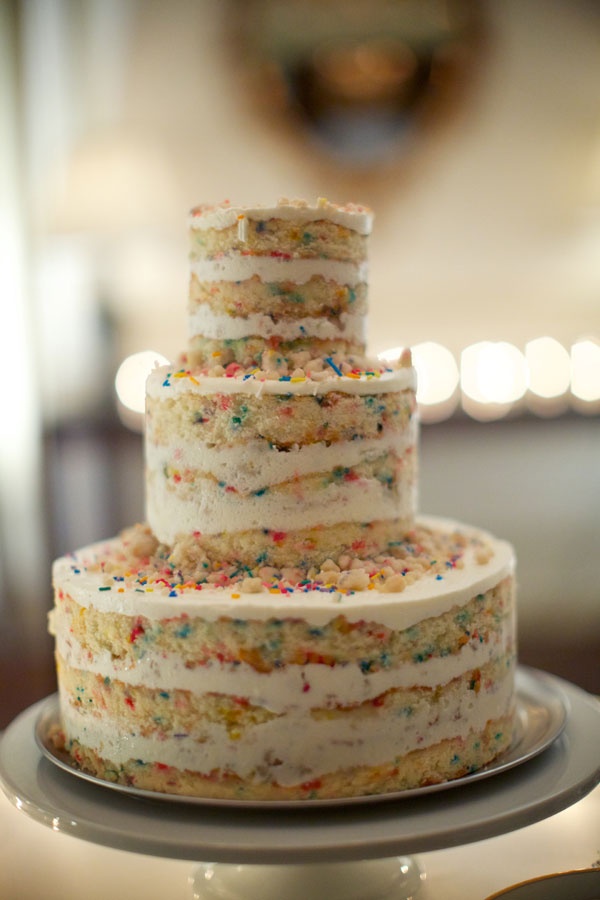 Naked Wedding Cake Birthday Cake from Momofuku Milk Bar