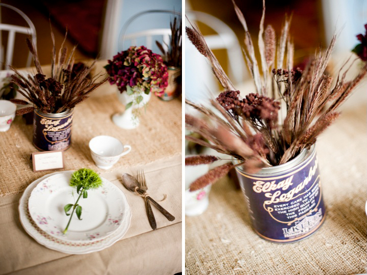 Rustic Fall Table Setting Robin Nathan Photography via Every Last Detail 2