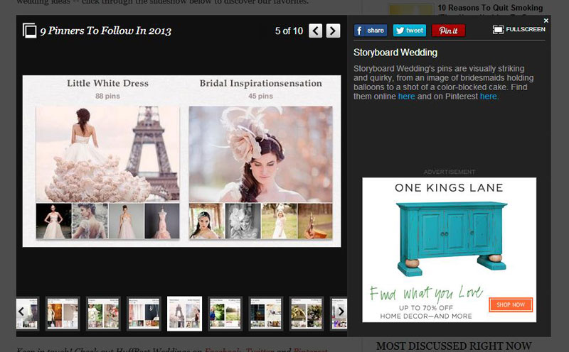 Huffington Post Top 9 Pinners To Follow In 2013