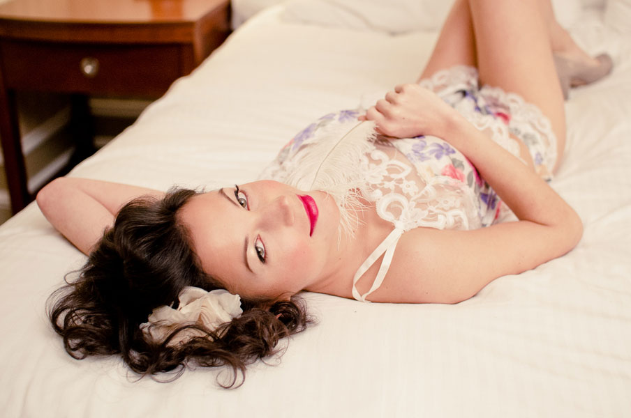 Vintage Boudoir Styled Shoot by Henry Photographers