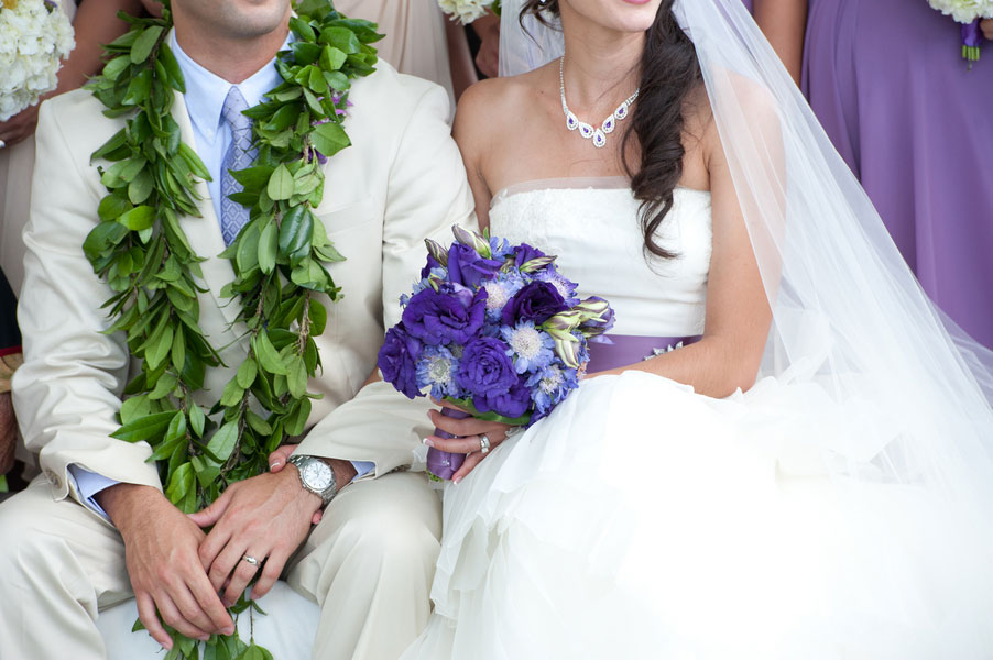 Rosella & Dane Hawaiian Wedding Studio 3511 Photography